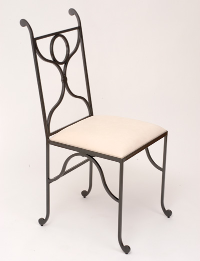 Thurston chair: metal dining chair by PMF Designs